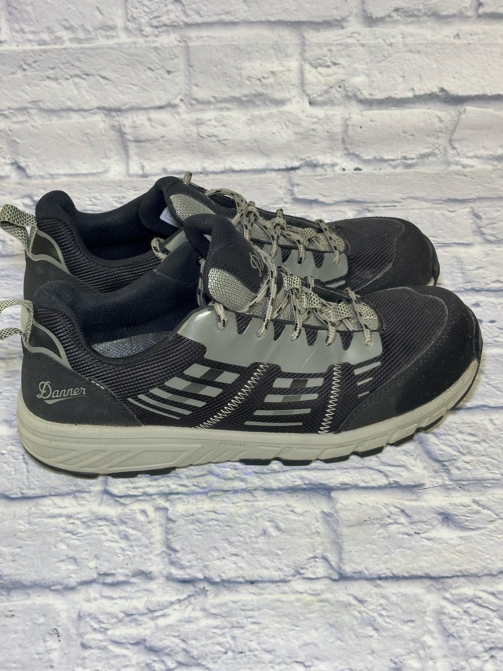 Danner Run Time Composite Toe Sneakers Black Gray Women's 10.5 D